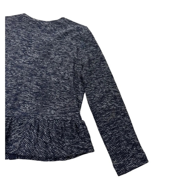 J. Crew Boucle Tweed Zip Peplum Jacket Blazer - Picture 8 of 15